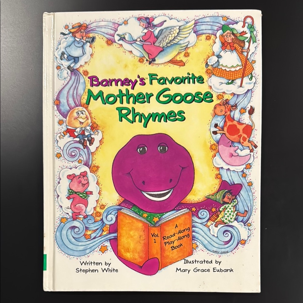 Barney’s Favorite Mother Goose Rhymes: Vol. 1 - Vintage Children’s Book